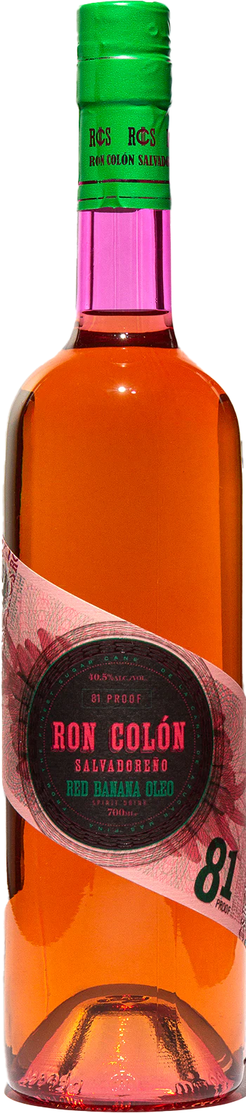 Ron Colon Salvadoreno Red Banana Oleo 40.5° 0.7L