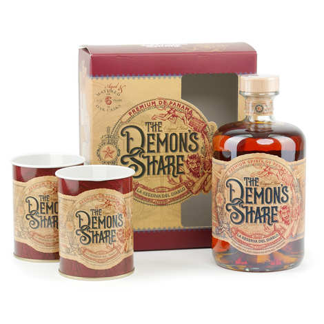 The Demon's Share 6 Years + 2 Verres 40° 0.7L
