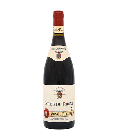 Vidal Fleury - Côtes du Rhône Rouge