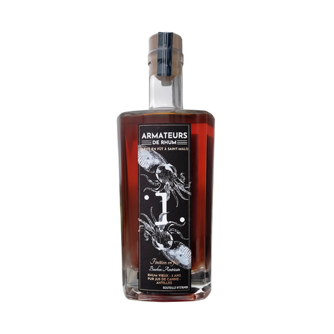 Armateurs de Rhum - Finish N°1 en fût de Bourbon Américain 50cl
