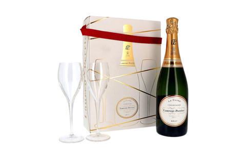 Laurent Perrier La Cuvée + 2 Verres 12.00° 0.750 L. GBX