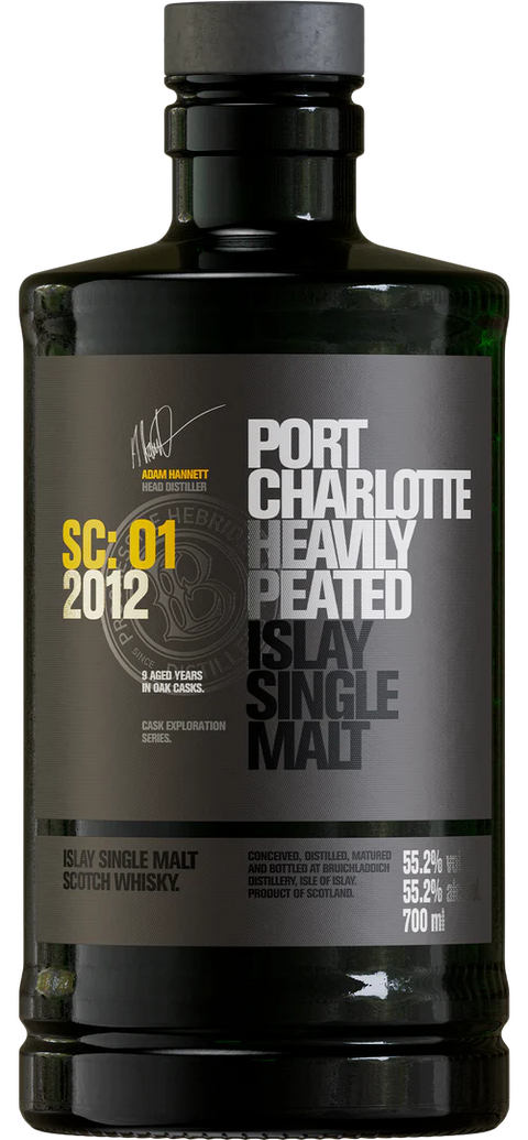 Bruichladdich Port Charlotte SC 01 55.2° 0.7L GBX