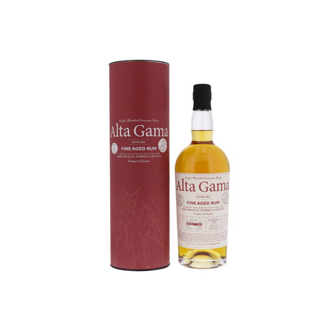 Alta Gama Extra-Sec Single blended Guyana fine aged Rum 41° 0.7L GBX
