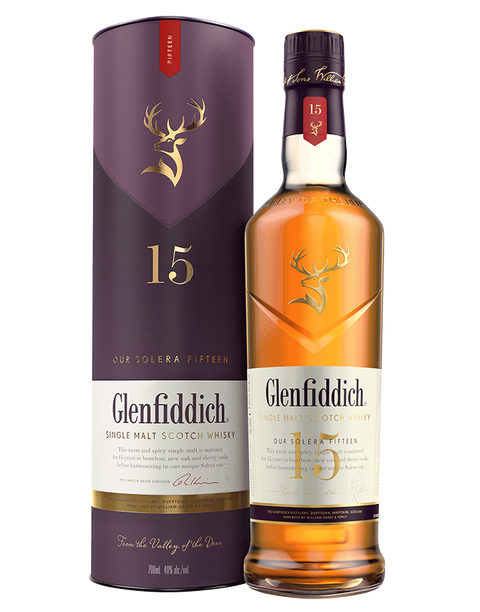 Glenfiddich 15 Years Solera Reserve 40° 0.7L GBX