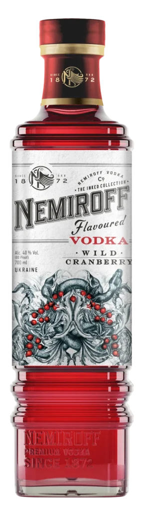 Nemiroff Vodka Wild Cranberry 40° 0.7L