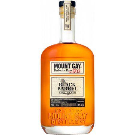 Mount Gay Black Barrel Double Cask Blend 43° 0.7L